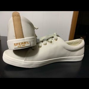 Brand new, sailor laced Sperry sneakers